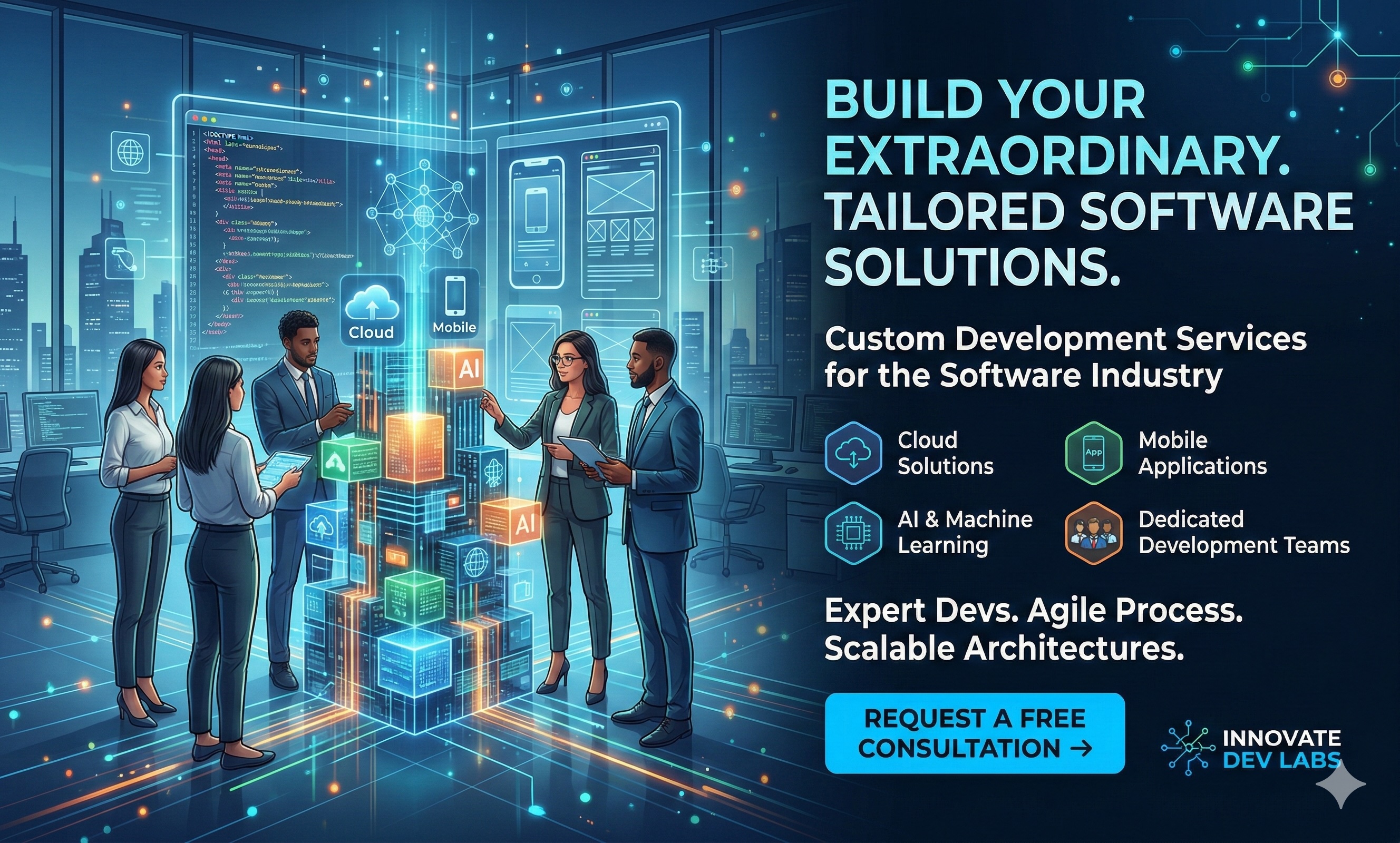 Custom software development